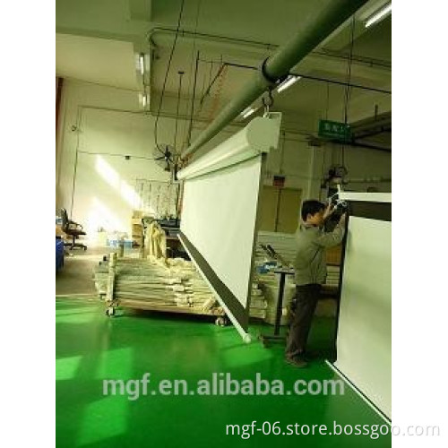 120'' Motorised Projector Screen with Remote Control/electric projection screen